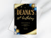 Personalised Birthday Party Invitations with Envelopes
