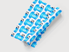 Personalised Birthday soccer themed Gift Wrap/Wrapping Paper