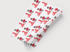 Personalised Birthday face photo soccer themed Gift Wrap/Wrapping Paper