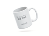 Personalised Star map My Dad, Galaxy Night Sky Keepsake Gift mug