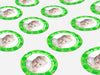 Personalised Round Baptism Photo Sticker Labels, Christening sticker, custom sticker