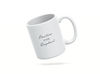 Personalised couple song album mug