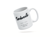 Personalised Star map soulmate, Galaxy Night Sky Keepsake Gift mug