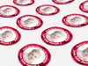 Personalised Round Baptism Photo Sticker Labels, Christening sticker, custom sticker