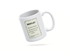 Personalised pet dog wanted mug