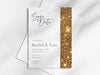 Personalised Minimalist Wedding Invitations with Envelopes
