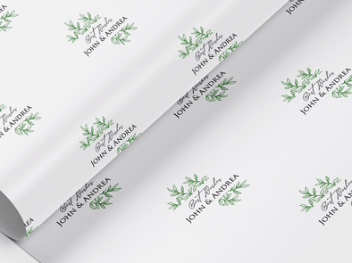 Personalised Wedding Gift Wrap/Wrapping Paper
