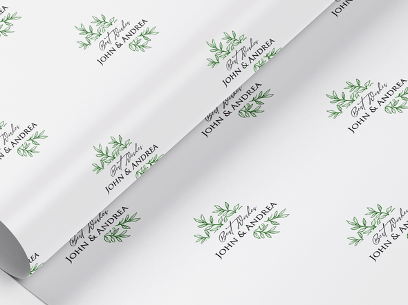 Personalised Wedding Gift Wrap/Wrapping Paper