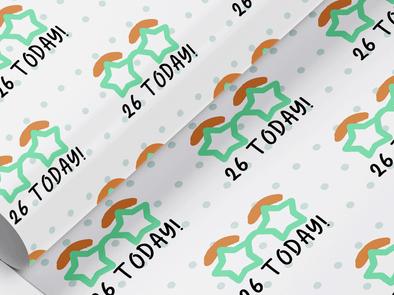 Personalised Birthday Gift Wrap/Wrapping Paper