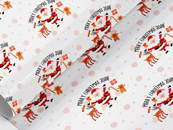 Personalised Christmas Gift Wrap/Wrapping Paper