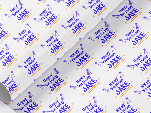 Personalised Birthday Gift Wrap/Wrapping Paper