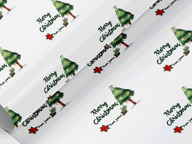 Personalised Christmas Gift Wrap/Wrapping Paper