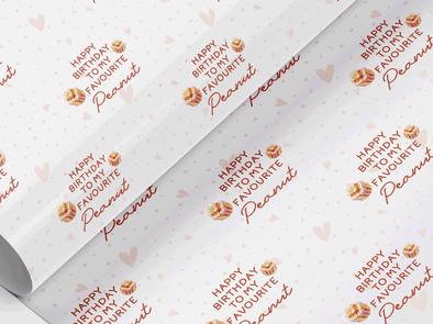 Personalised Birthday Gift Wrap/Wrapping Paper