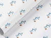 Personalised Kids Safari themed Gift Wrap/Wrapping Paper