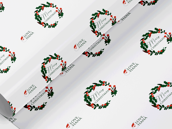 Personalised Christmas Gift Wrap/Wrapping Paper