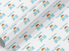 Personalised Birthday Gift Wrap/Wrapping Paper