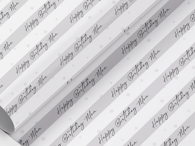 Personalised Birthday Gift Wrap/Wrapping Paper