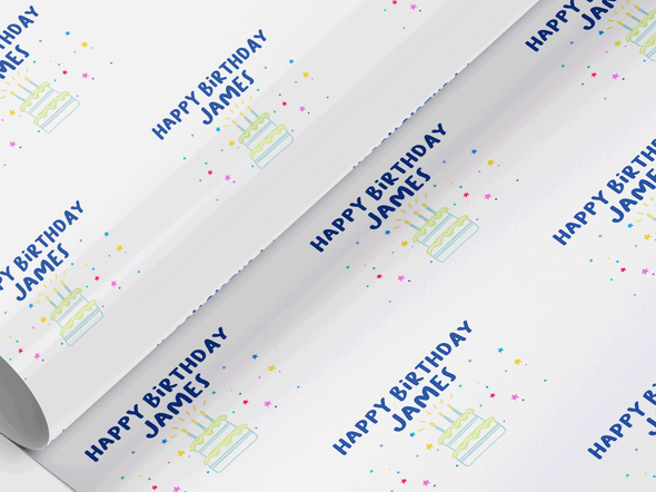Personalised Birthday Gift Wrap/Wrapping Paper