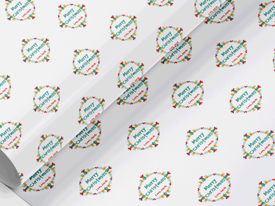 Personalised Christmas Gift Wrap/Wrapping Paper