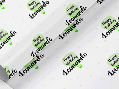 Personalised Birthday Gift Wrap/Wrapping Paper