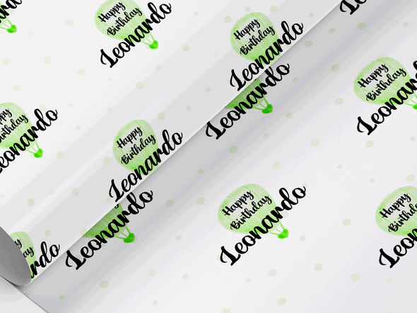 Personalised Birthday Gift Wrap/Wrapping Paper