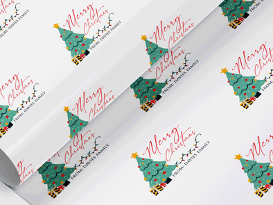 Personalised Christmas Gift Wrap/Wrapping Paper