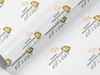 Personalised Anniversary Gift Wrap/Wrapping Paper