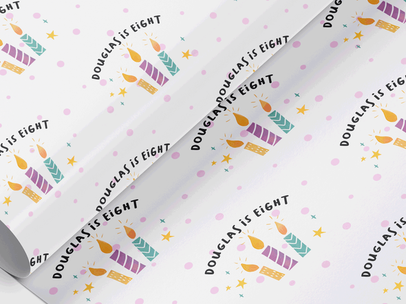 Personalised Birthday Gift Wrap/Wrapping Paper