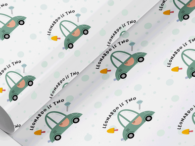 Personalised Kids Birthday Gift Wrap/Wrapping Paper