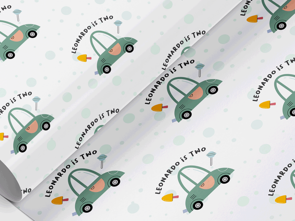 Personalised Kids Birthday Gift Wrap/Wrapping Paper
