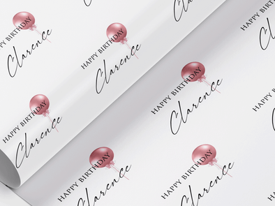 Personalised Birthday Gift Wrap/Wrapping Paper