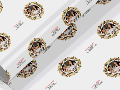 Personalised Christmas photo Gift Wrap/Wrapping Paper