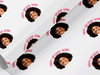Personalised Birthday Face photo Gift Wrap/Wrapping Paper