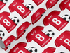 Personalised soccer themed Gift Wrap/Wrapping Paper