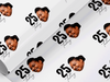 Personalised Birthday Face photo Gift Wrap/Wrapping Paper