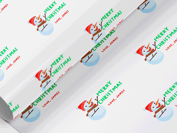 Personalised Christmas Gift Wrap/Wrapping Paper