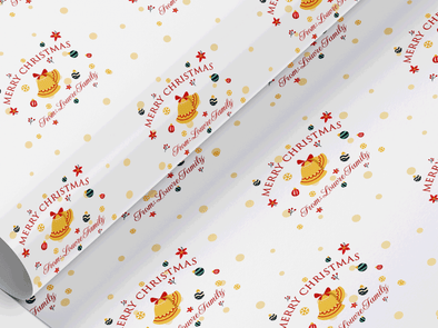Personalised Christmas Gift Wrap/Wrapping Paper