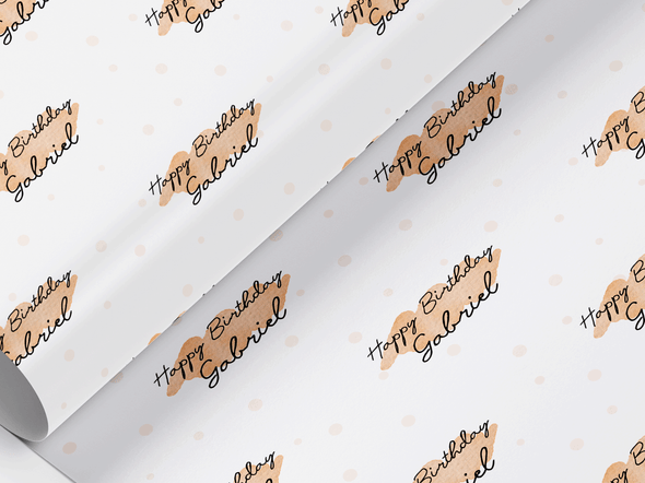 Personalised Birthday Gift Wrap/Wrapping Paper