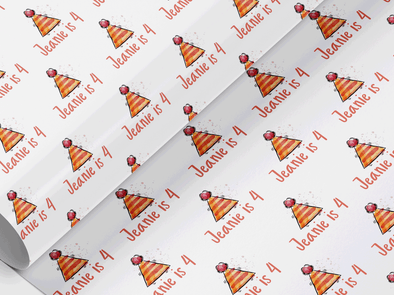 Personalised Birthday Gift Wrap/Wrapping Paper