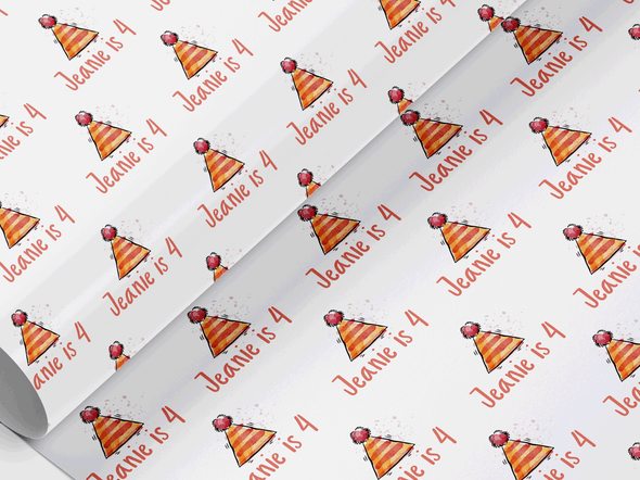 Personalised Birthday Gift Wrap/Wrapping Paper