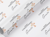Personalised Christening Gift Wrap/Wrapping Paper