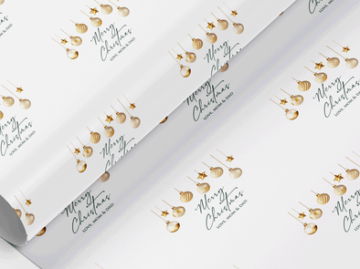 Personalised Christmas Gift Wrap/Wrapping Paper