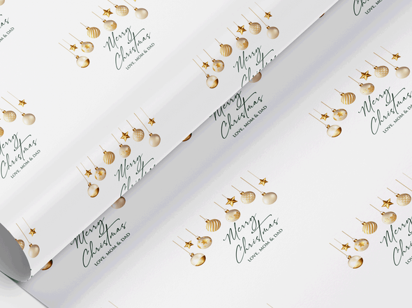 Personalised Christmas Gift Wrap/Wrapping Paper