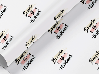 Personalised Birthday Gift Wrap/Wrapping Paper