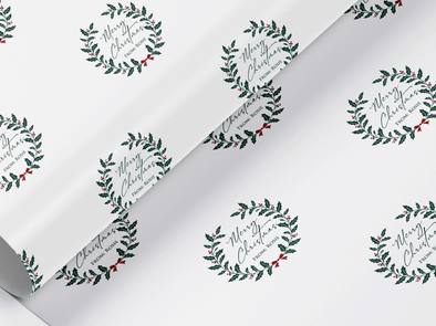 Personalised Christmas Gift Wrap/Wrapping Paper