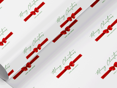 Personalised Christmas Gift Wrap/Wrapping Paper