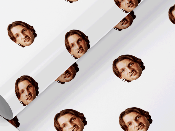 Personalised Birthday Face photo Gift Wrap/Wrapping Paper