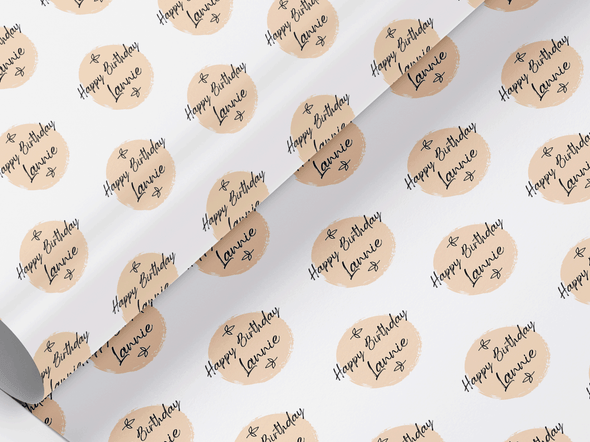 Personalised Birthday Gift Wrap/Wrapping Paper