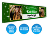 Personalised Graduation Dual Photo Banner
