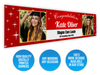 Personalised Graduation Dual Photo Banner